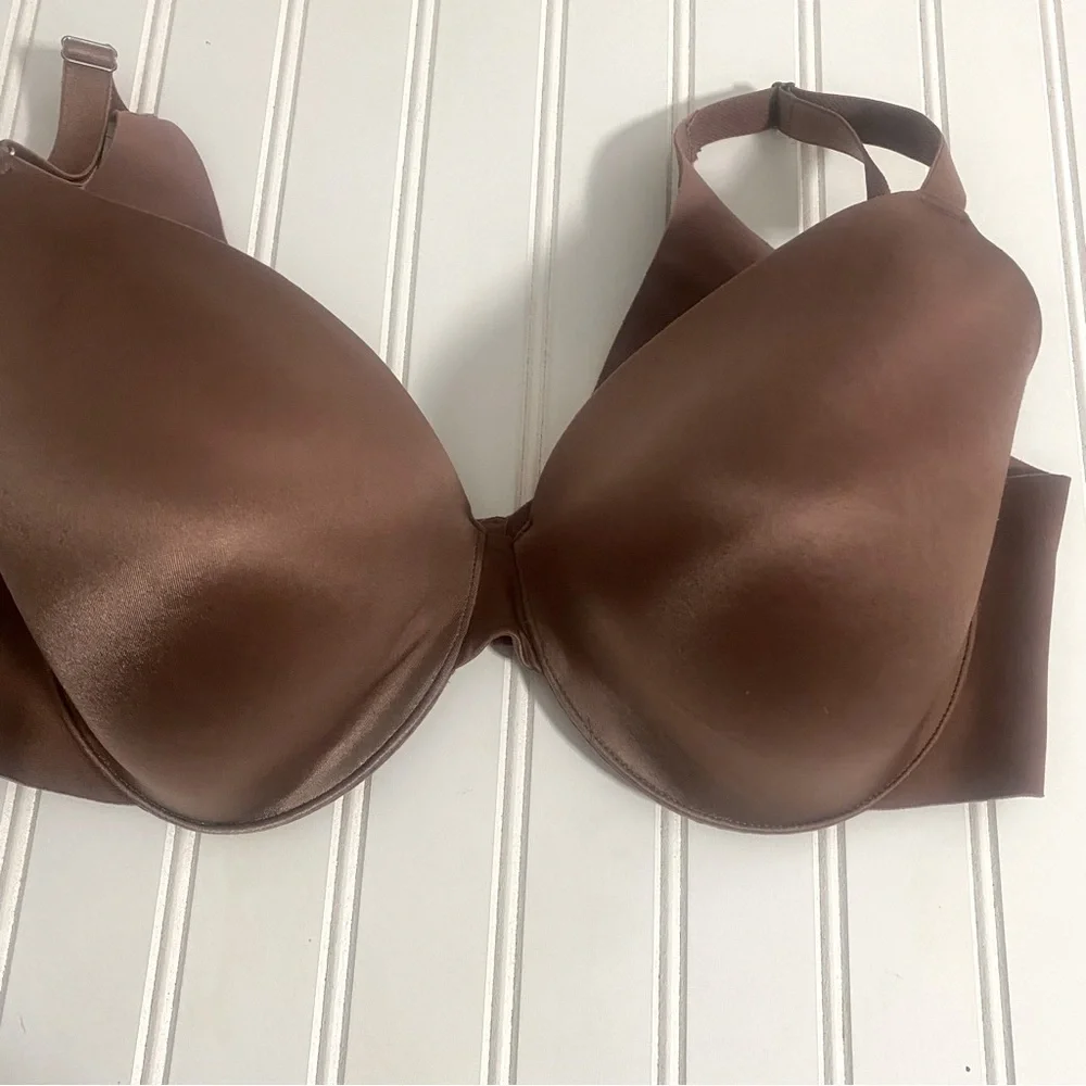 Soma Women’s Brown 40D Vanishing Back Full Coverage Plus Size Bra Comfort EUC - Picture 2 of 7
